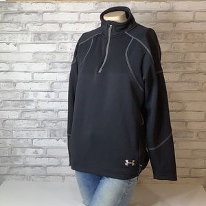 UNDER ARMOUR Black Pullover 1/4 zip
